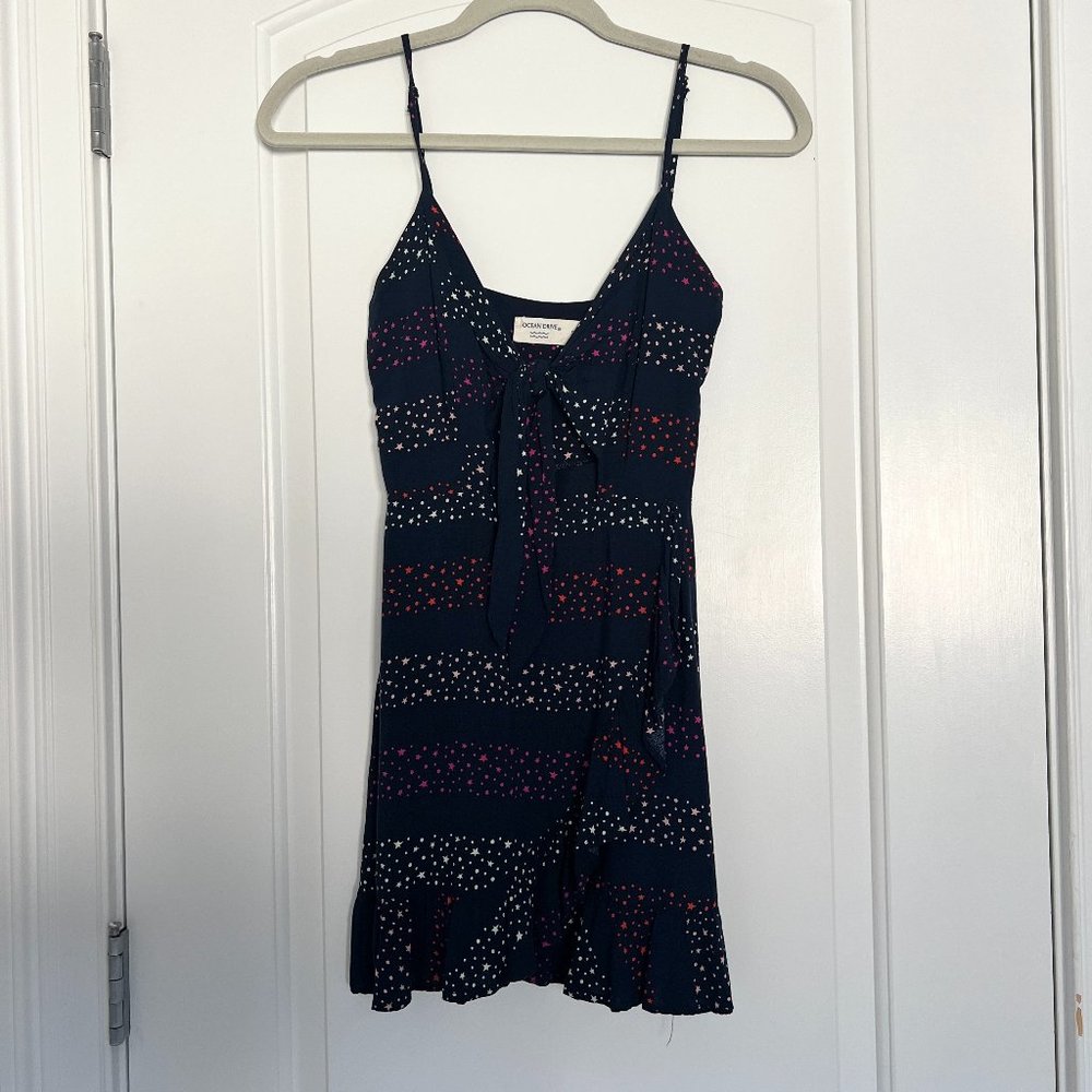 tie front dress